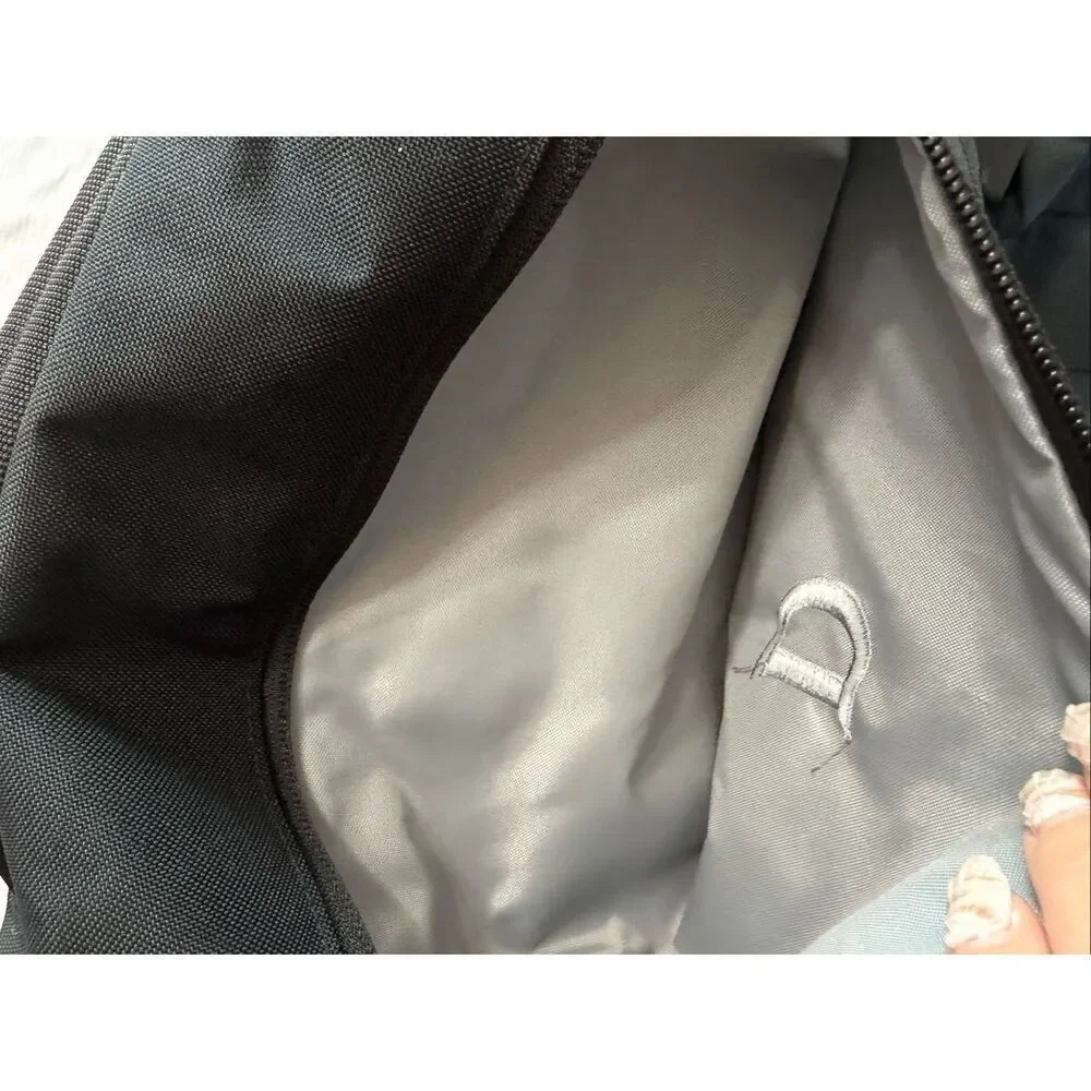 Patagonia Half Mass Black Messenger Crossbody Travel Laptop Bag